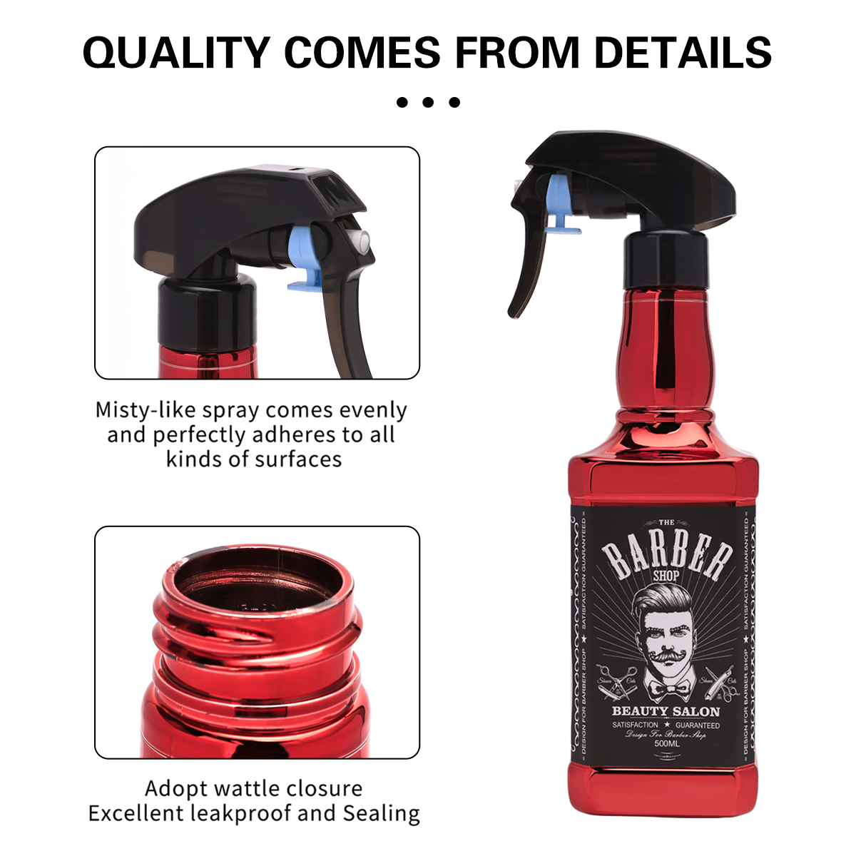 Professional Salon Barber Spra - Water Bottle Blank recension och pris