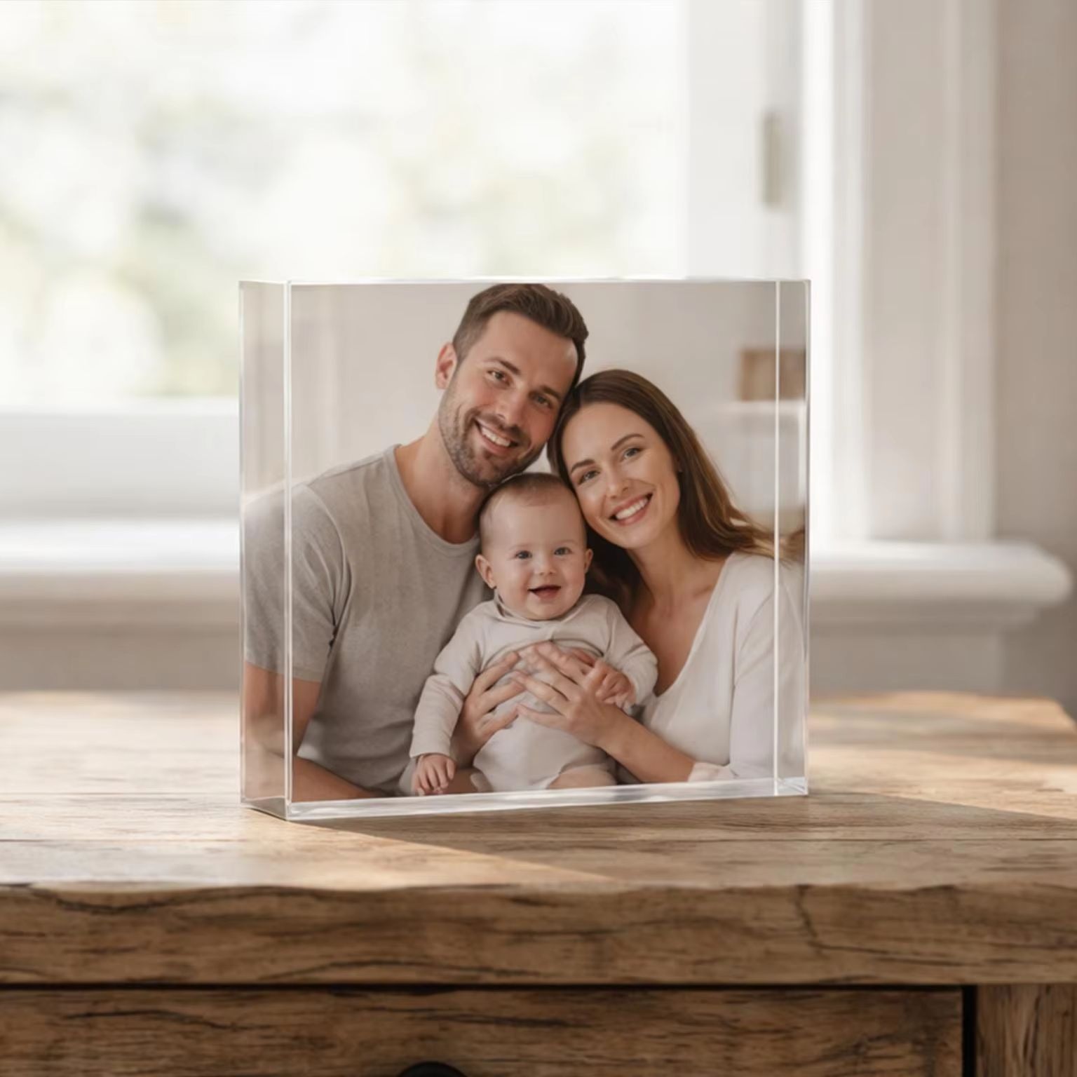 Custom Friendship Photo Block, - Photo Acrylic Block recension och pris
