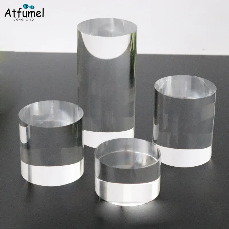 Acrylic Cylinder Ring Jewelry  - Photo Acrylic Block recension och pris