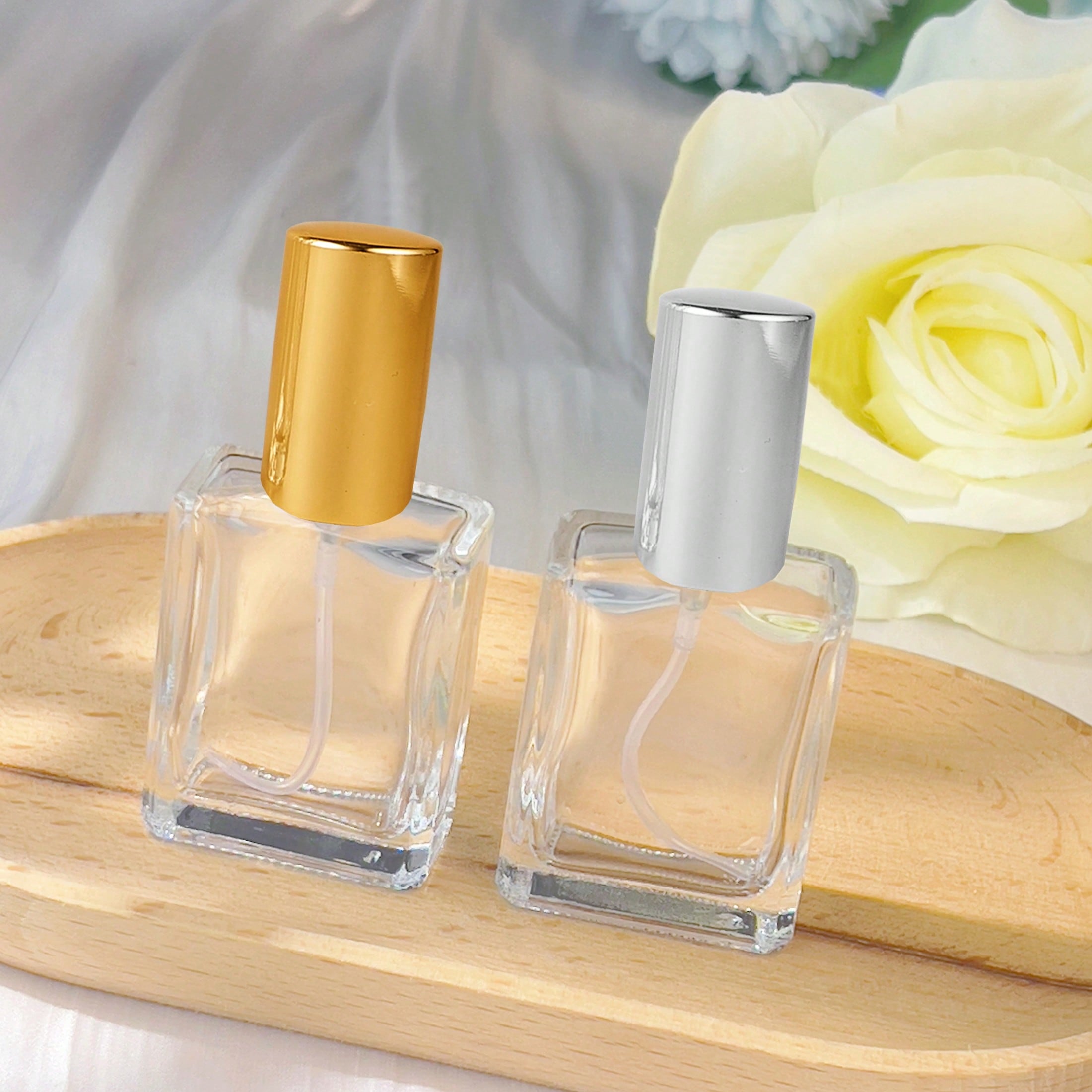 15ml Flat Square Refillable Pe - Water Bottle Blank recension och pris